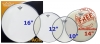 PP-2320-BA - Remo Rock ProPack, Clear Ambassador 10,12,16, Free 14 Coated Ambassador 