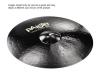 P9BLK16CRS - Paiste Color Sound 900 Black 16 Crash Cymbal