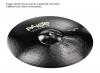 P9BLK16HCR - Paiste Color Sound 900 Black 16 Heavy Crash   Cymbal