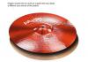P9RED14HHH - Paiste Color Sound 900 Red 14 Heavy Hats   