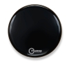 RF22 - Aquarian Regulator RSM, Gloss Black Bass Drum Resonant Head 22