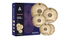 IXCSB - Istanbul Agop XIST Brilliant Finish Cymbal Set with Free 18'' Crash and Bag