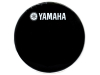 BD18 - Yamaha 18 inch Classic Black Bass / Kick Drum Logo Head