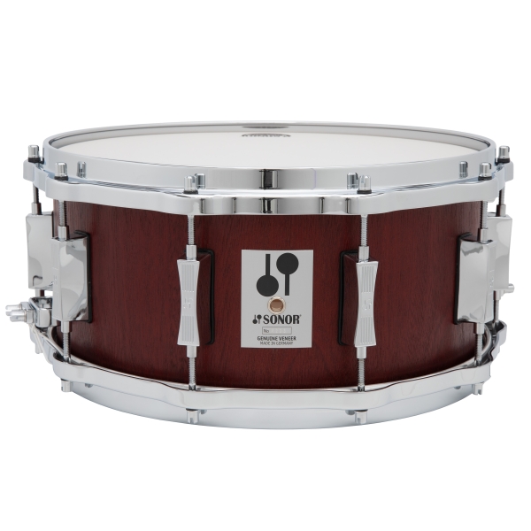 Sonor Phonic Re-Issue 14 x 6.5 Beech Snare Drum, Mahogany 4044661080328