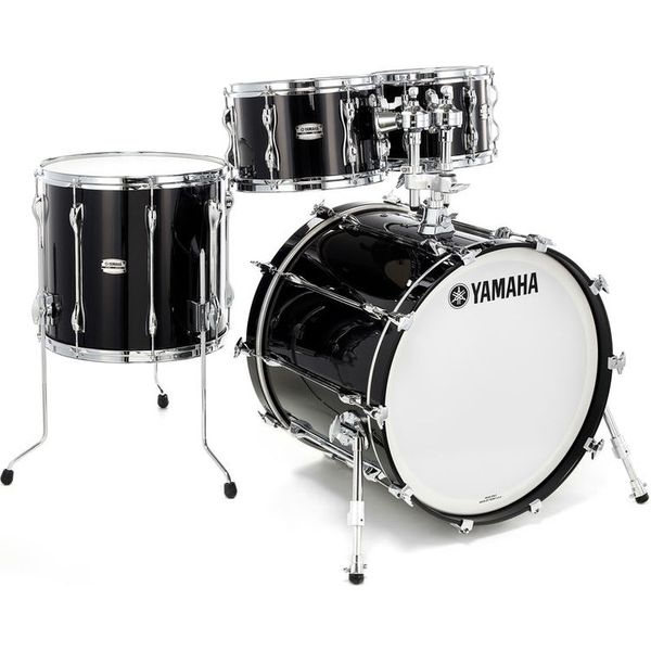Yamaha Recording Custom 22″ 5pc Drumkit, Shell Pack, Solid Black JRB2216B