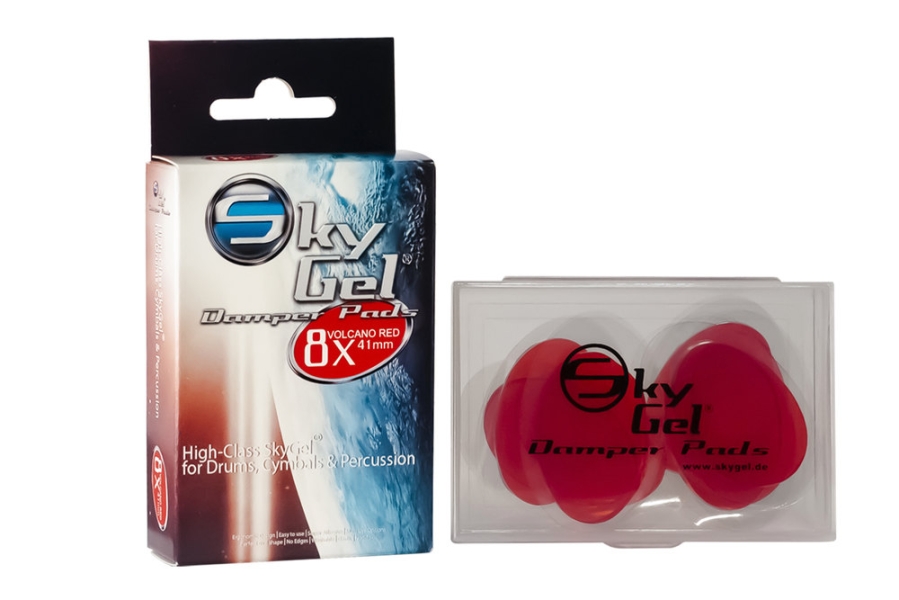 SKY Music Damper Pads SkyGel, Volcano Red 805.606