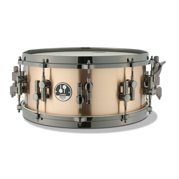 Sonor Artist Series 14x6in Cast Bronze Snare Drum With Black Hardware 11176601
