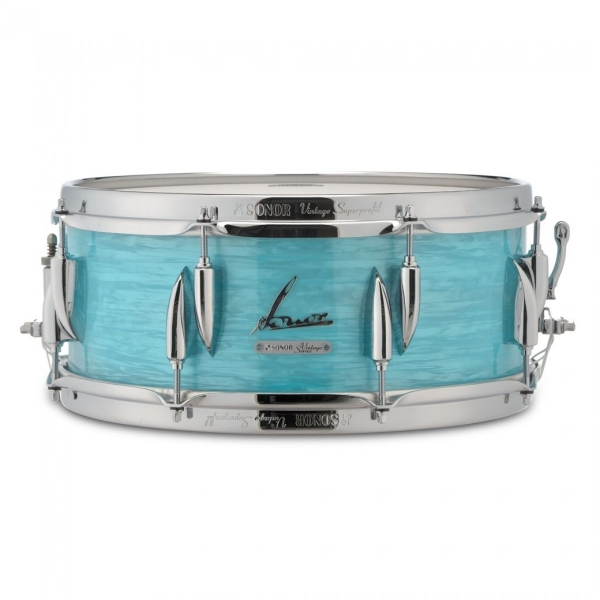 Sonor Vintage Series 14 x 5.75 Snare Drum, California Blue 15910048