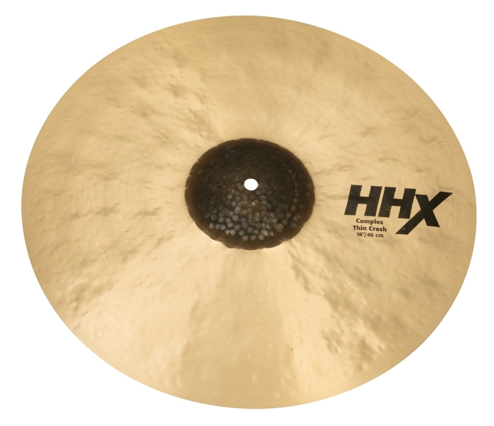 Sabian 18 HHX Complex Thin Crash Cymbal 11806XCN