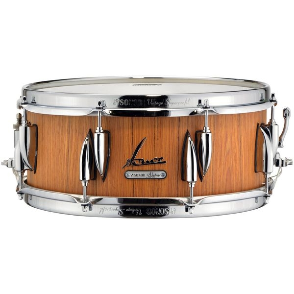Sonor 14 x 5.75 Vintage Series Snare Drum, Teak Finish 15910350