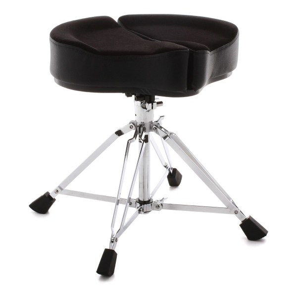 Ahead Spinal G Drum Throne with Base, Black, 4 Leg ASPG-BL
