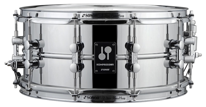 Sonor 14 x 6.5 Kompressor Series Steel Snare Drum 17710501