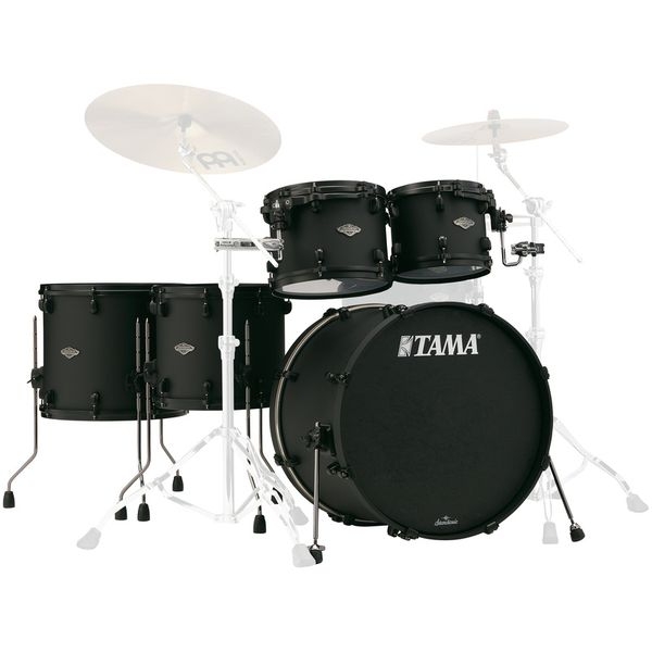 Tama Starclassic Performer 5 Pc Shell Pack Blacked Out Black Limited Edition - Flat Black MBS52HZBNS-FBK