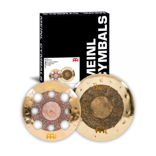 MEINL Cymbals Byzance Dual Crash Set - B16DUTRC/B18DUC B1618DU