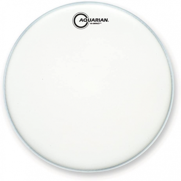 Aquarian Hi-Impact Series - 14 inch Snare Drumhead - Powerdot - White HIP14WH