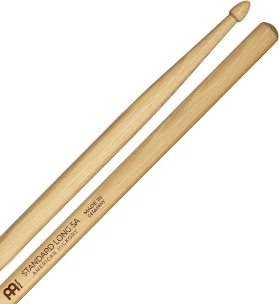 Meinl Standard Long 5A Wood Tip Drumsticks SB103