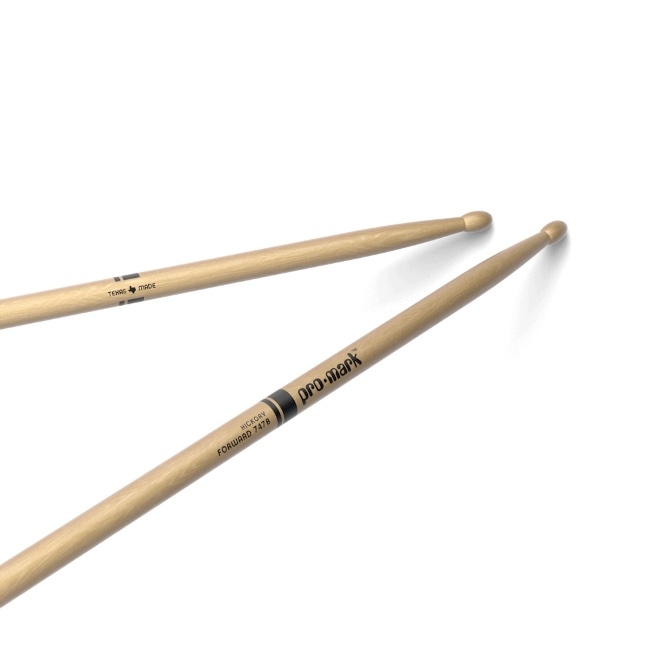 ProMark Classic Forward 747B Hickory Drumstick, Oval Wood Tip TX747BW