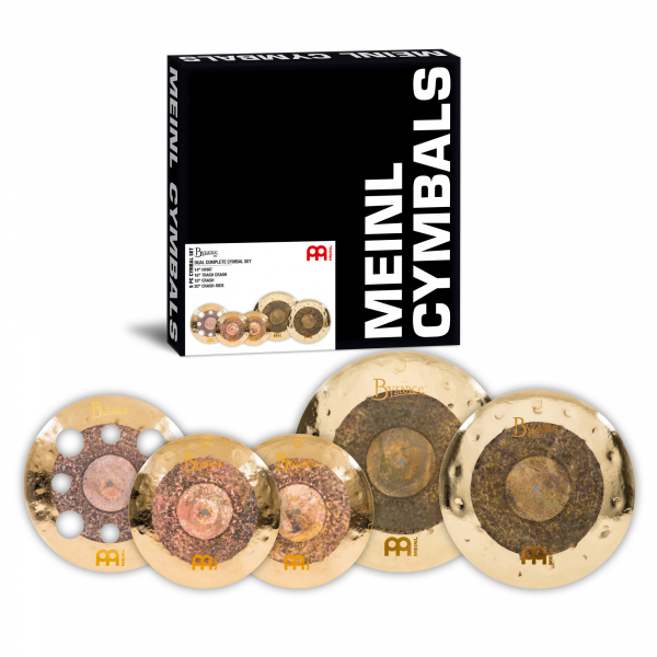 MEINL Cymbals Byzance Dual Complete Set - B14DUH/B16DUTRC/B18DUC/B20DUCR B14161820DU	