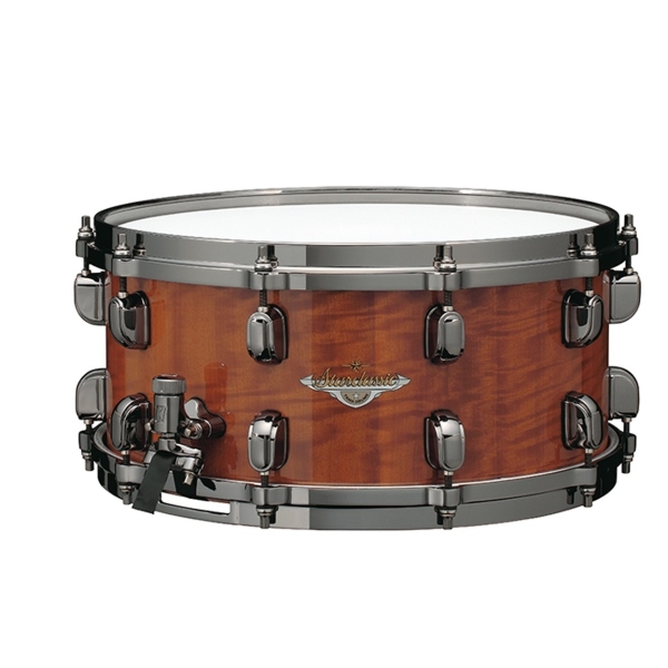 Tama Starclassic Bubinga 14 x 6.5 Snare Drum, Gloss African Cherry BES1465BA-GAC