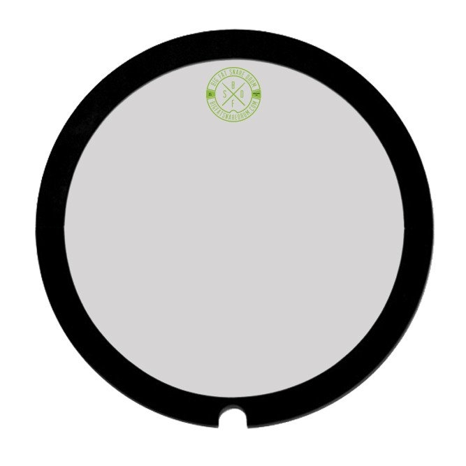 Big Fat Snare Drum, 14 Green Monster Dampening Pad ABFSD14-GM