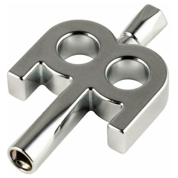 Meinl Kinetic Drum Key, Chrome Nickel Plated SB500