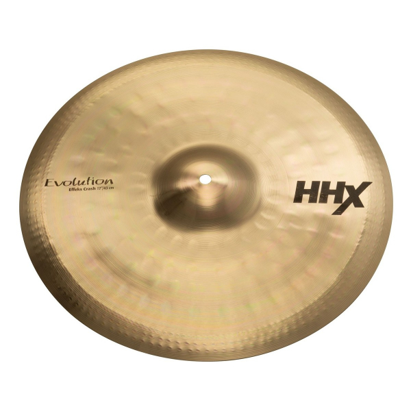Sabian HHX 17'' Evolution Effeks Crash Cymbal, Brilliant Finish 11711XEB