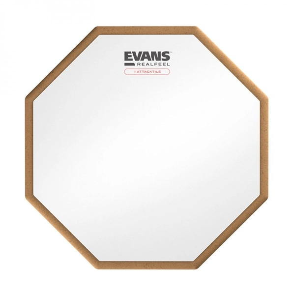 RealFeel Attacktile Drum Practice Pad, 10 Inch RF10G-AT
