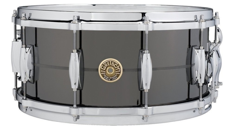 Gretsch USA Solid Steel 14 x 6.5 Snare Drum G4164SS