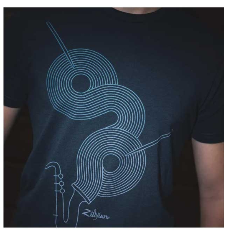Zildjian Limited Edition 400th Anniversary Jazz Tee (Medium) ZAT0072-LE