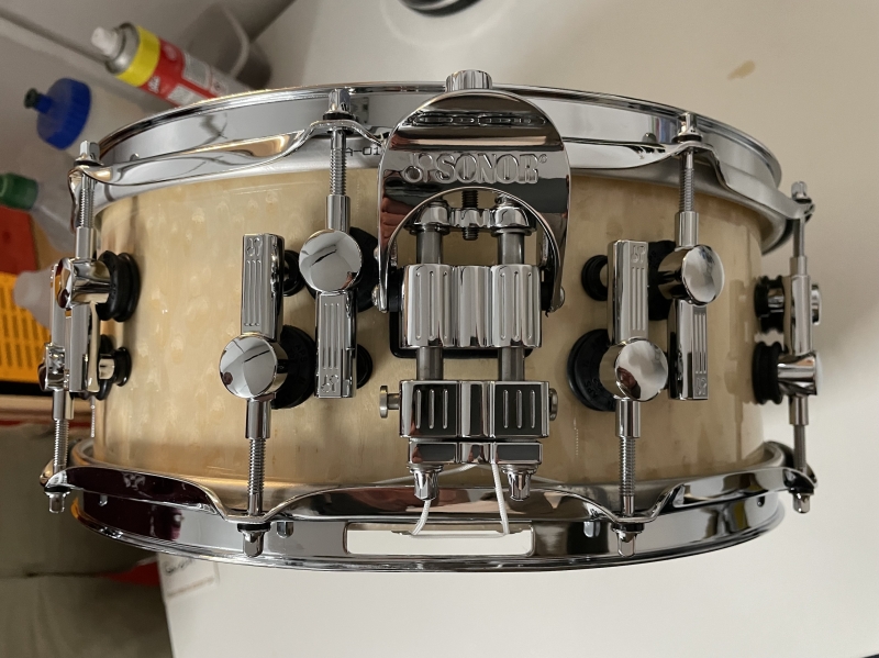 Sonor SQ2 14 x 5.5 Snare Drum, Birds Eye Maple High Gloss 1041485-2