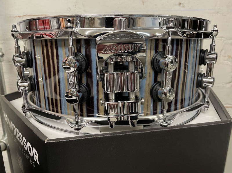 Sonor SQ2 14 x 5.5 Snare Drum, Stratawood High Gloss 1042481-2
