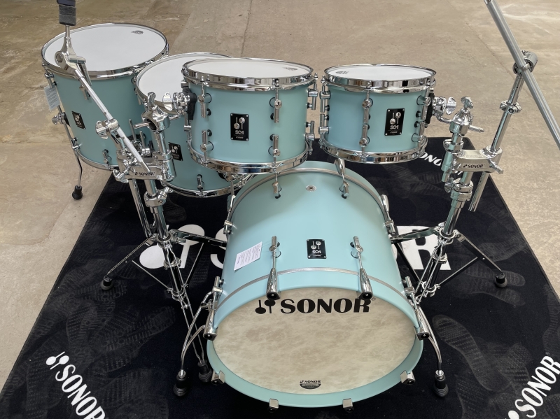Sonor SQ1 Drum Kit, Shell Pack, Cruiser Blue 16100437