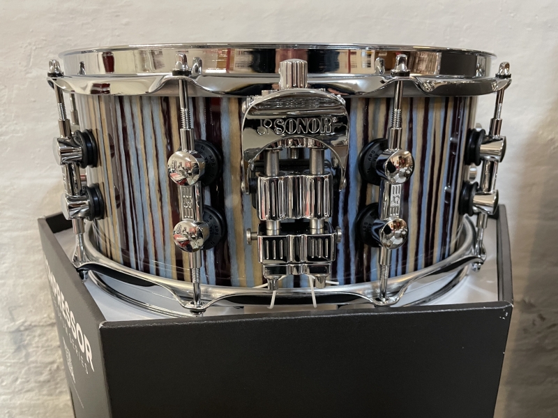 Sonor SQ2 14 x 6 Maple Shell Snare Drum, Stratawood 1044687-2