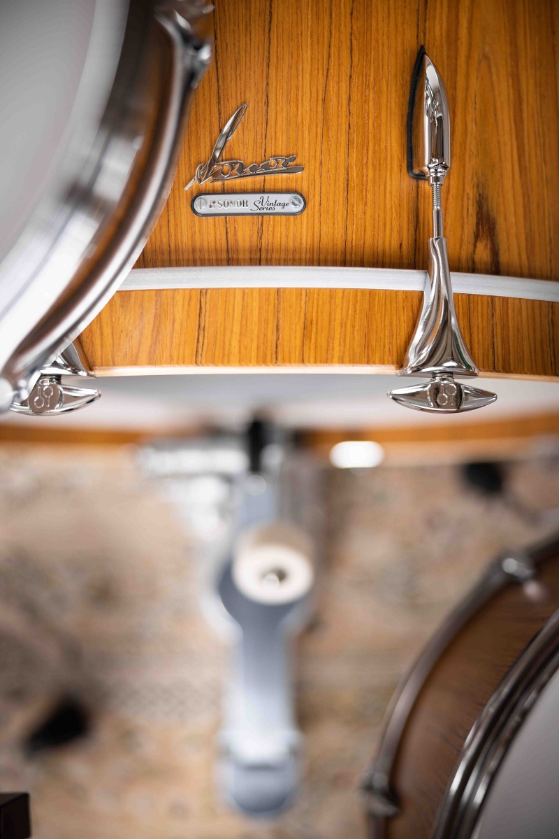 Sonor Vintage Three20 Drum Kit, Shell Pack, Teak WM 15901150