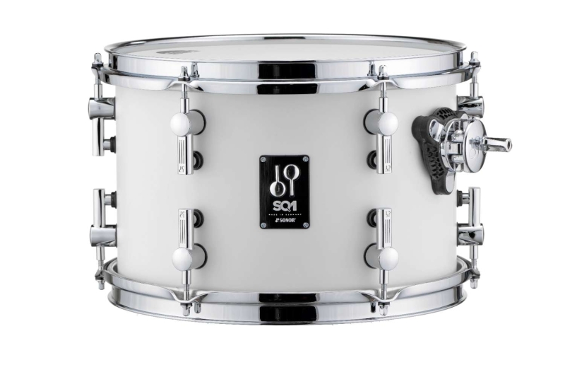 Sonor SQ1 Drum Kit 20 Shell Pack, 3 Piece Satin Pure White 16122040