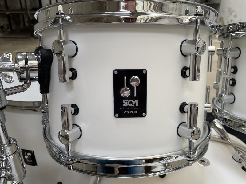 Sonor SQ1 Drum Kit, Shell Pack, Satin White 16100437PW