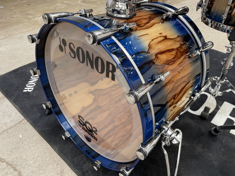 Sonor SQ2 African Marble 7 Pce Drum Kit, Shell Pack 1048448