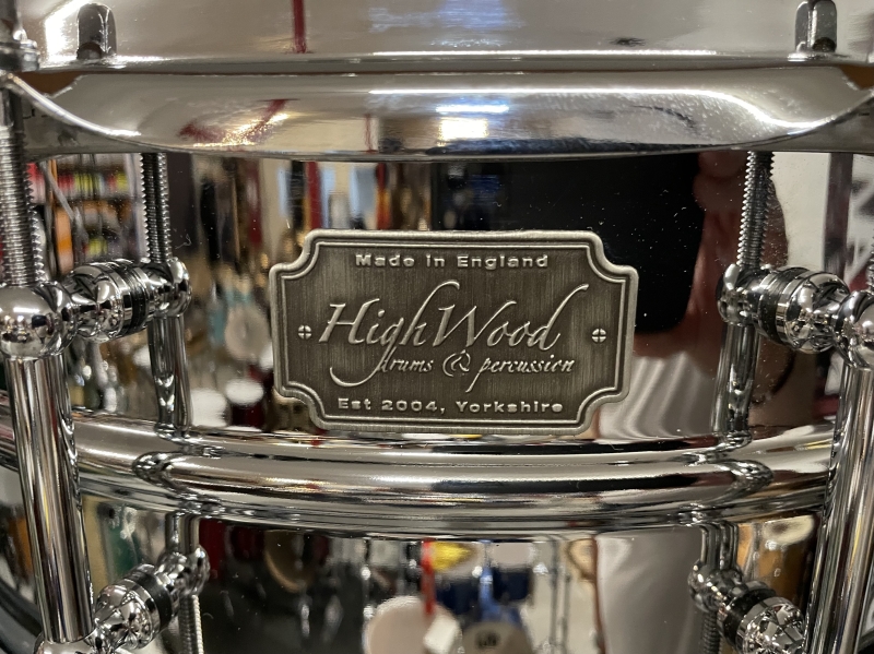 Highwood 14 x 5.5 Tin Can Snare Drum HTCS1455