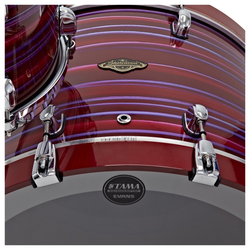Tama Starclassic Walnut/Birch 3 PCE Drum Kit, Shell Pack, Lacquer Phantasm Oyster WBS32RZS-LPO