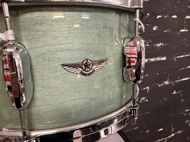 Tama Star Walnut 14 x 6.5  Snare Drum – Smoky Blue Mist (B-Stock) TWS1465-SBU