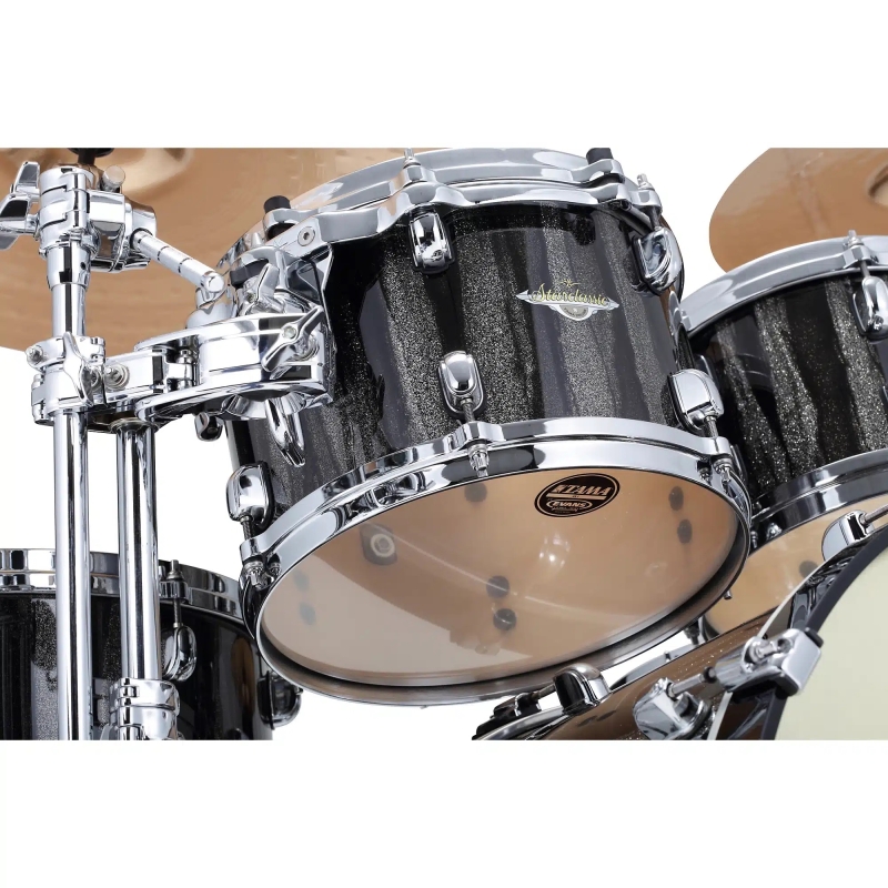 Tama Starclassic Maple 22inch 4pce Drum Kit, Shell Pack, Black Clouds and Silver Linings MA42TZS-BCS
