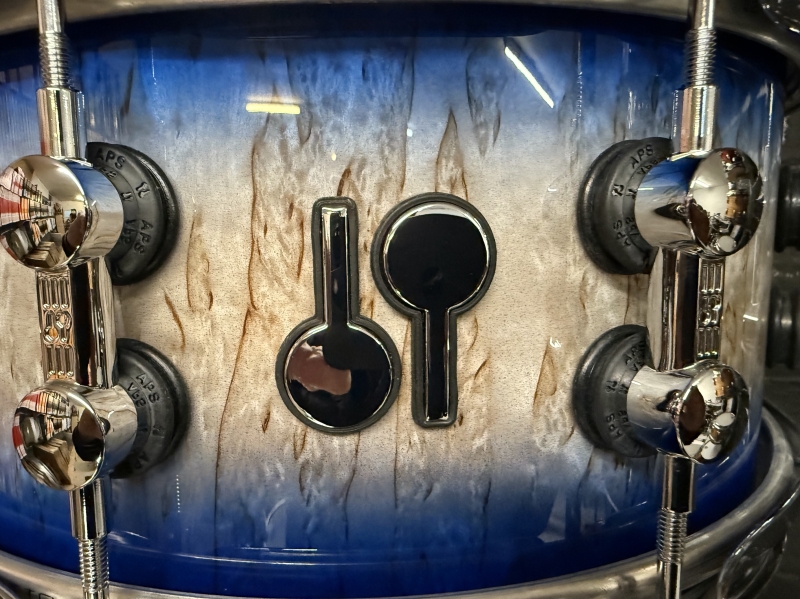 Sonor SQ2 14 x 6 Snare Drum, Scandinavian Birch Blue Burst 1056548-2