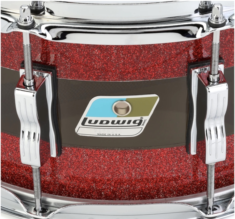 Ludwig 14 x 6.5 Vistalite Snare Drum 50th Anniversary LTD Edition LS903VXXK1