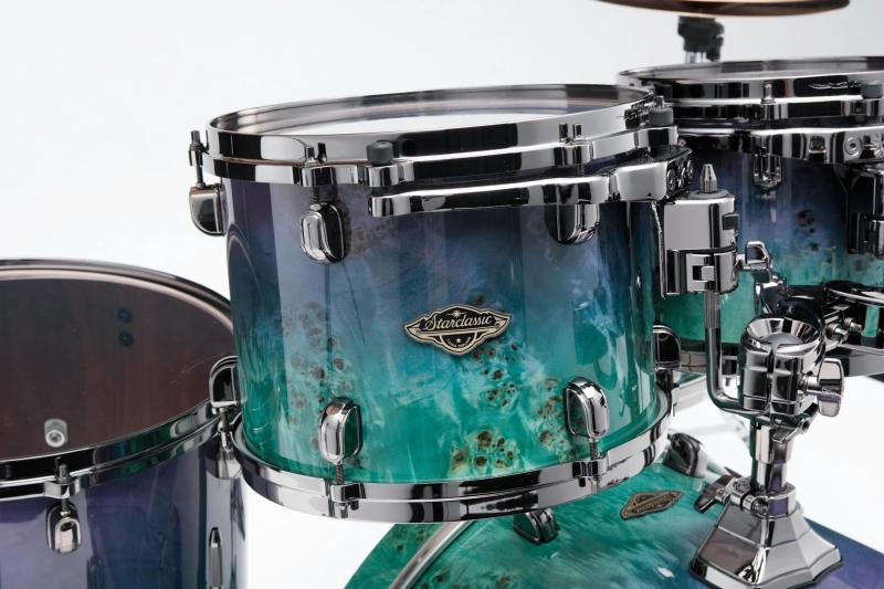 Tama Starclassic Walnut Birch 22 Drum Kit, Nebula Mappa Burl, LTD Edition WBS42BNMS-NMF