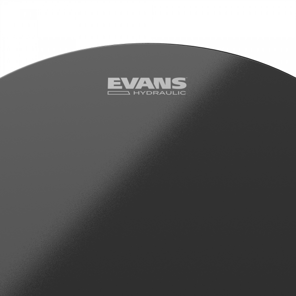 Evans Hydraulic Black Coated Snare Batter - B14HBG 14 Inch B14HBG
