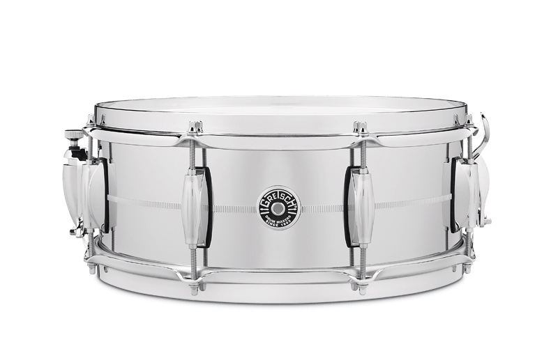 Gretsch Brooklyn 14 x 5.5 Chrome Over Steel Snare Drum GB4165S