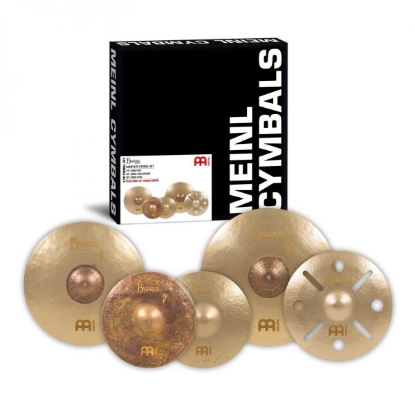 Meinl Byzance Vintage Benny Greb Bonus Matched Cymbal Set BV-480+B16TRC
