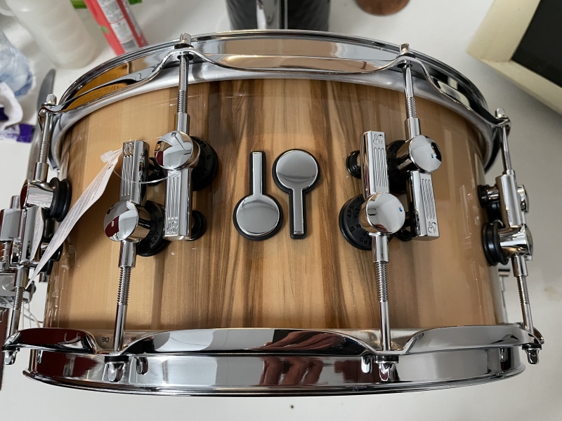 Sonor SQ2 14 x 6.5 Snare Drum, American Walnut, Beech Shell 1042445-2 
