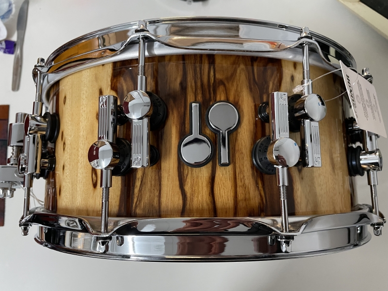 Sonor SQ2 14 x 6 Snare Drum, African Marble Maple Shell 1042446-2