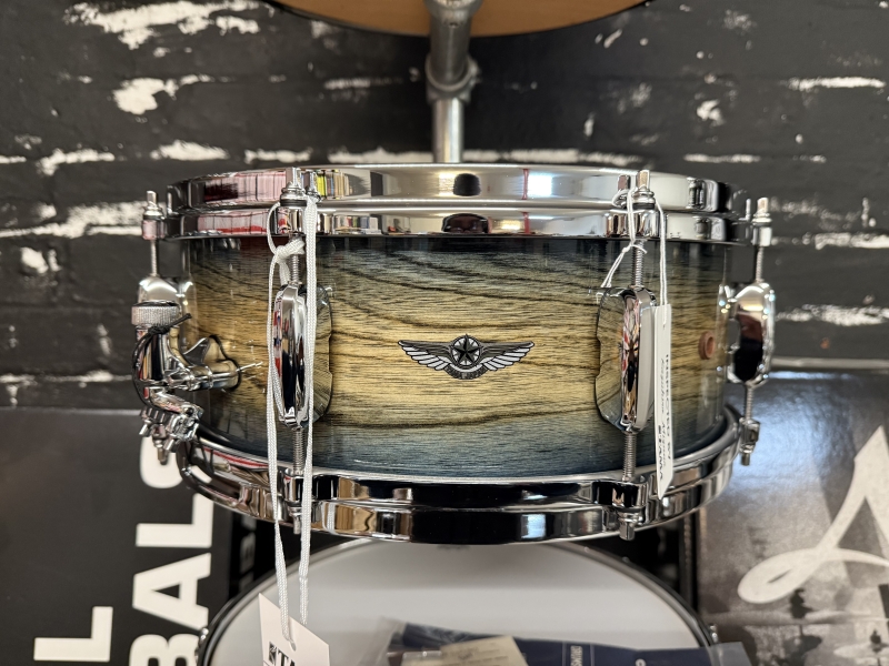 Tama Star Walnut 14 x 5.5  Snare Drum – Indigo Japanese Sen Burst TWS1455-AIJB